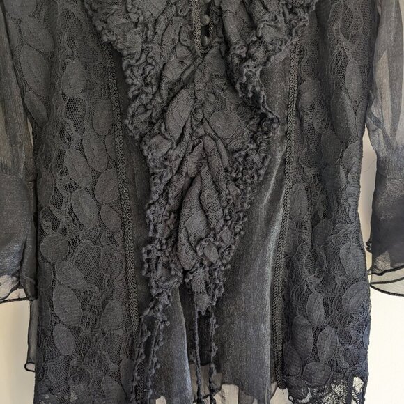 Scully Honey Creek crochet lace top - Picture 8 of 12